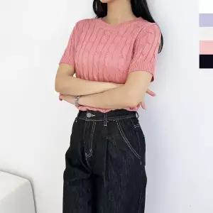 [하프클럽/]라운드 오버핏 스웨터 모임 봄 가을 코디 터틀넥 롱