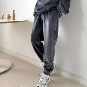 [하프클럽/]데일리 남자 조거 팬츠 루즈핏 남성 골덴 바지 코듀로이 겨울