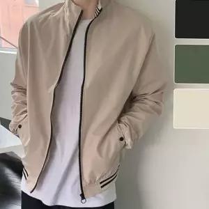 [하프클럽/]루즈핏 남자 봄버 자켓 데일리 남자 바람막이 간절기 캐주얼 집