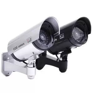 (개별박스) 진짜같은 모형CCTV 가짜CCTV 방범 감시카메라 실외용CCTV