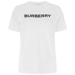 BURBERRY  Logo Print Cotton Tshirt 8056724 로고 프린트 코튼 티셔츠
