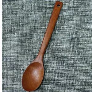 [콩심팥심]옻칠 대추목 볶음스푼 30cm 볶음주걱 롱스푼 스파츌라 요리 조리