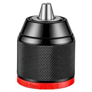 핸드 파워 드릴 척 0.8-10mm 1.5-13mm 척  키리스 다용도 자체 조임 드릴/임팩트 드라이버용