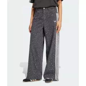 매장정품 아디다스 ADIDAS 데님 루즈 팬츠 - 레오파드:차콜 KA2679 300156