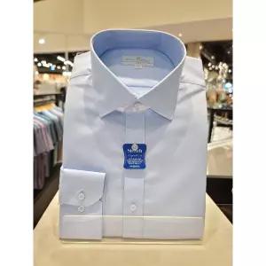 카운테스마라 슬림핏/긴소매구김없이 신축성 좋은 스판 스트레치 세미와이드 셔츠 CDH3B53001B007G 3452670