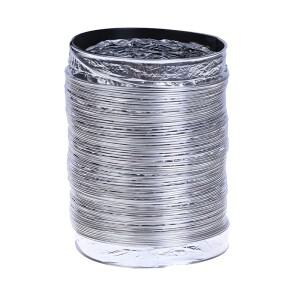 PVC 알루미늄 튜브 공기 환기 파이프 호스  유연한 배기 덕트  시스템  욕실 4 인치  100mm  3 m  2m