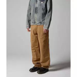 매장정품 DICKIES 디키즈 스톤워시드 덕 캔버스 더블니 팬츠 Brown Duck DK0A4XGOC41 1814718