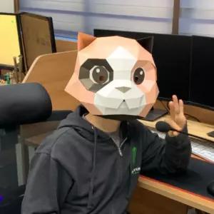 가면만들기 3D 입체 종이가면 고양이 동물 탈만들기 [BCA54179]