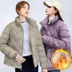 [하프클럽/]경량 여자 패딩 점퍼 누빔 여성 패딩 점퍼 데일리룩 방한