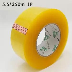 박스테이프 택배 포장 투명테이프 폭5.5cm 길이250m 1P