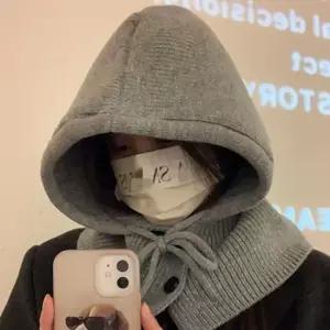 바라클라바 여성머플러 모자목도리 후드머플러 방한목도리 220g 바라클라바 여성머플러
