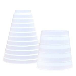 범용 감속기 환기 시스템 직경 80mm ~ 200mm 덕트 커넥터 배기 호스 어댑터 공기 체크 밸브 부품