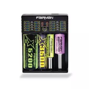 호환성 스마트 배터리 충전기 4구 니켈수소 18650 AAA USB