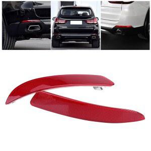 BMW X5 E70 리어 범퍼 리플렉터 2009 2008 2010 왼쪽 및 오른쪽 페인팅 세트 2007-2013 632117158950용