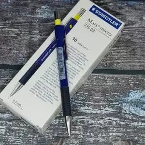 0.3mm 포켓세이프 샤프펜슬 10개 세트 미세심 필기구 다용도 굵기 가는 샤프