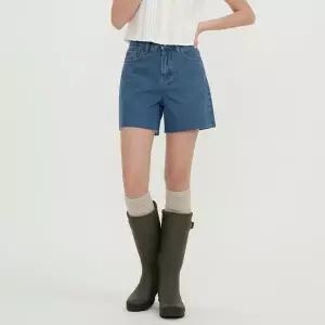 여성 A라인 하이웨스트 컷오프 데님 반바지 여성 핫팬츠 남자청바지 청바지 여름