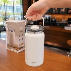 304스텐 대용량 1350ml 빨대텀블러 빅머그 보온병 보온보냉컵/리유저블컵/판촉물 사은품 답례품 테이크아웃