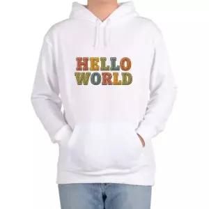 후드티 다양한그림 세상아 안녕 HELLO WORLD 챗지피티 제미나이