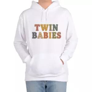 후드티 다양한그림 쌍둥이아가들 twin babies 쌍둥이아이들 챗지피티