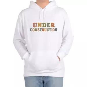 후드티 다양한그림 지금은 보수중 under construction 챗지피티