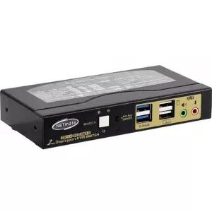 [골드스마일]8K 2채널 Displayport USB KVM 스위치