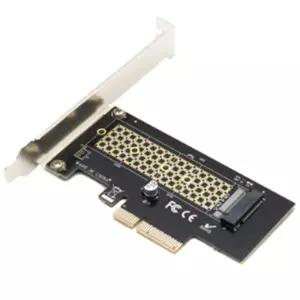 MKey NVMe SSD PCIE 4X 변환카드 PC슬롯확장 어댑터