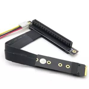 PCIE X16 NVME MKEY 2230SSD장착용 확장슬롯 변환카드
