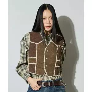 브랜드정품 BUCKAROO 여성 무스탕 베스트 브라운 176390