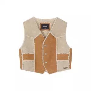 브랜드정품 BUCKAROO 여성 무스탕 베스트 베이지 176391