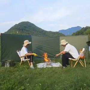 야외 캠핑 윈드스크린 사이드월 캠핑 바람막이 차박 타프