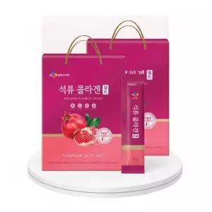 [무료 배송] CJ웰케어 자연건강 석류콜라겐 젤리 10g 40포 x 2개