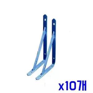 고품질 TBZ 심플한 인테리어 벽선반 코너브라켓-B x10개 부속품 블...