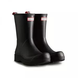 HUNTER [MEN] 오리지날 플레이 미드 레인부츠 - 블랙 MFS9087RMABLK 470962