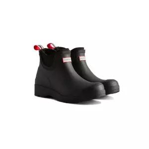 HUNTER [WOMEN] 플레이 네오프렌 첼시 레인부츠 - 블랙 WFS3020RMABLK 470964