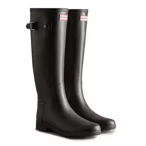 HUNTER [WOMEN] 오리지날 리파인드 톨 레인부츠 - 블랙 WFT2200RMABLK 470970