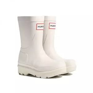 HUNTER [UNISEX] 오리지날 2.0 숏 레인부츠 - 화이트윌로우 UFS7000RMAWHW 470991