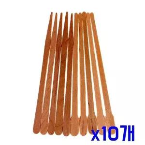 고품질 TBZ 일회용 왁싱우드 스파츌라 100p세트 x10개 DIY공예 DIY나무조립 나무막대 나무공예 WFNHHLC