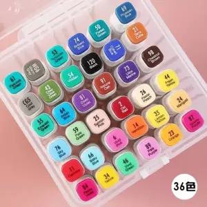 고품질 TBZ 컬러마커 그래피티 유성 마커 세트 36색 마커펜 드로잉...