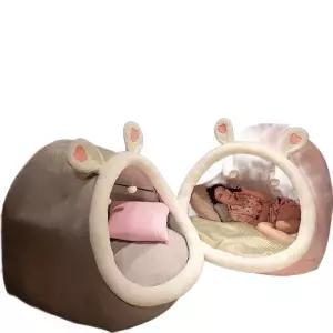 방 텐트 쿠션 놀이방 꾸미기 벙커 분홍색 공주방