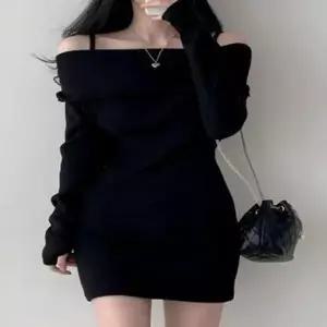 [하프클럽/셀러허브_여성트랜드패션]여리핏 연말룩 골지 미니원피스 오프
