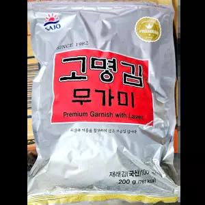 김가루 (사조 무조미 하리노리 200g) 떡볶이토핑용 프랜차이즈 무침요리용