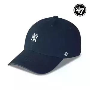 47브랜드 뉴욕 양키스 NY 스몰 로고 MLB 엠엘비 볼캡 야구 모자 네이비 B-BSRNR17GWS-NY