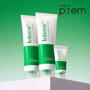 [공식] 메이크프렘 인테카 수딩 클렌징 폼 120ml+120ml 기획세트 (+폼15ml 내장)