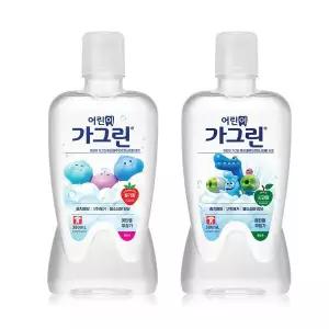 온누리 특별+적립 [동아제약] 가그린 어린이용 사과맛 딸기맛 380ML X 2개