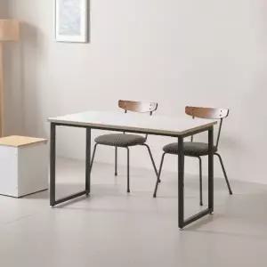 책상과 식탁을 동시에, 공간활용 다용도테이블 120cm P0000BWK