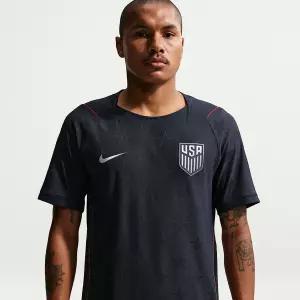 Nike USMNT 2026 매치 어웨이 남성  에어로 핏 축구 어센틱 저지 IB5225-475