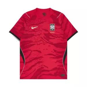 나이키 대한민국 2026 스타디움 홈 드라이핏 사커 레플리카 저지 글로벌 레드 블랙 (논 마킹 버전)