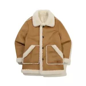 [코닥]K5422LFJ95BEI 플리스 자켓 스포츠 후리스 브라우니 스웨이드 롱 BEIGE 564