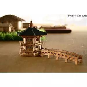 나무조립키트 (YO) 3D퍼즐 우드프라모델 향원정 TBZ 나무조립 (YM360) (1대160)