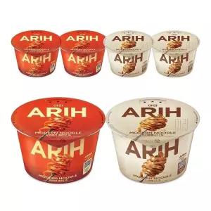 [팔도]아리 ARIH 모던누들컵 김볶음면 매운맛 125g 3개 + 트러플불고기 125g 3개